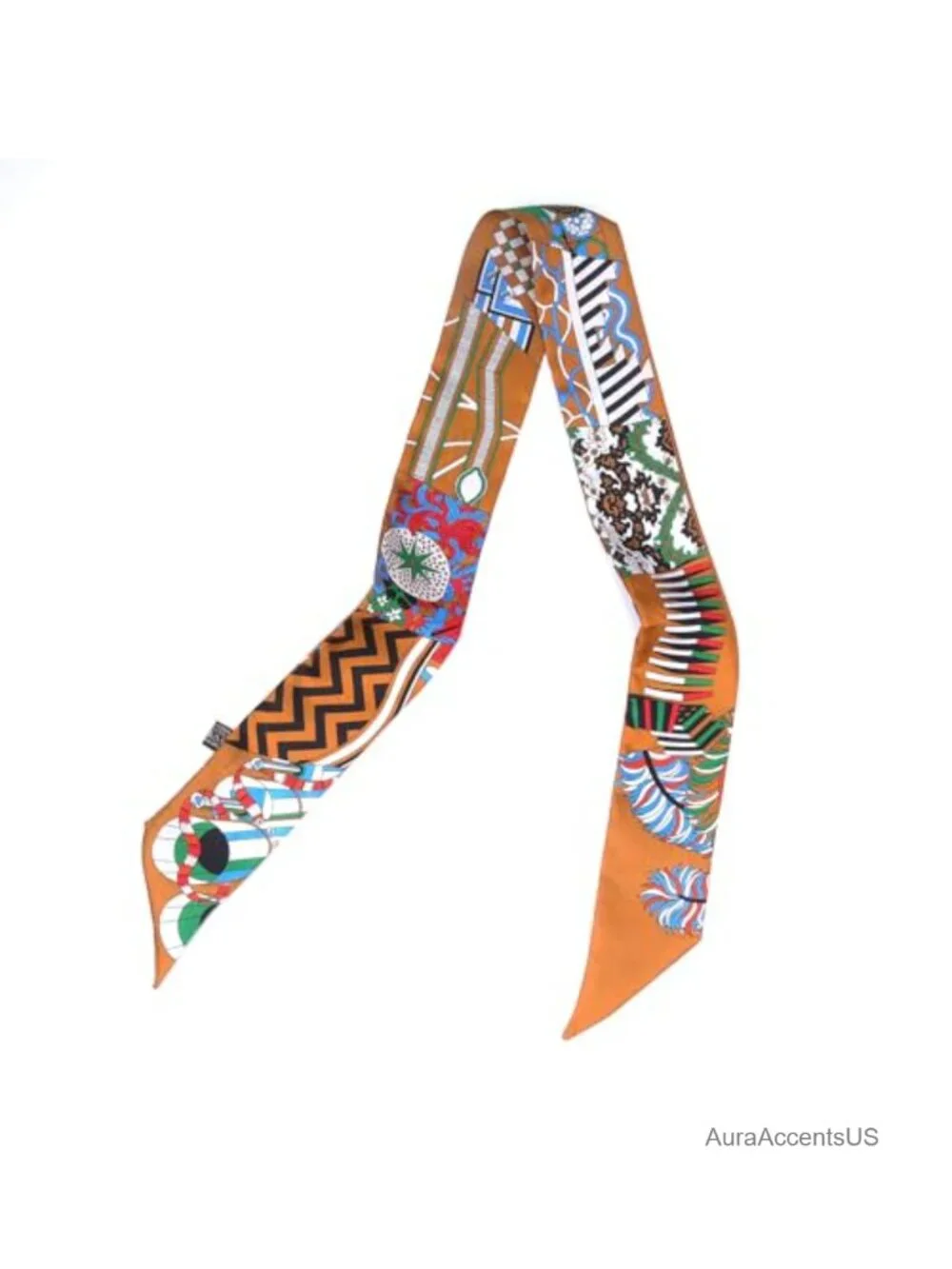 Mulberry Silk Scarf Hair Ribbons for Women 2x35 Inch Neck Scarf Handbag Tie